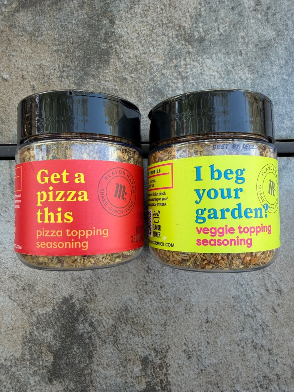 Get a pizza this + I beg your garden seasoning set